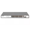 DIGITUS 24-portowy Fast Ethernet PoE Switch 2G Combo TP/SFP 390W