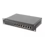 DIGITUS L2 zarządzany przełącznik Gigabit Ethernet PoE 8-portowy PoE, 10 cali, budżet PoE 80 W
