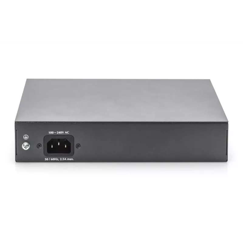 Niezarządzalny przełącznik Digitus DN-95140 8-portowy Gigabit PoE