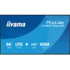 Ekran cyfrowego oznakowania iiyama 86 cali 4K UHD LCD Android 24/7