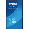 iiyama LH4375UHS-B2AG Wyświetlacz reklamowy Cyfrowy panel płaski 108 cm (42,5 cala) LCD Wi-Fi 500 cd/m² 4K Ultra HD Czarny Wbudowany procesor Android 11 24/7