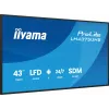iiyama LH4375UHS-B2AG Wyświetlacz reklamowy Cyfrowy panel płaski 108 cm (42,5 cala) LCD Wi-Fi 500 cd/m² 4K Ultra HD Czarny Wbudowany procesor Android 11 24/7