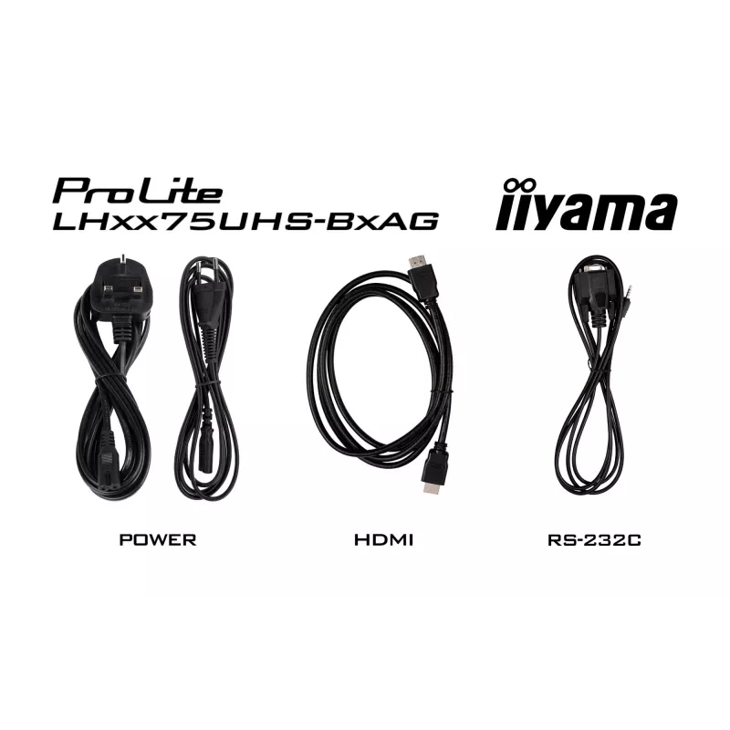 iiyama LH4375UHS-B2AG Wyświetlacz reklamowy Cyfrowy panel płaski 108 cm (42,5 cala) LCD Wi-Fi 500 cd/m² 4K Ultra HD Czarny Wbudowany procesor Android 11 24/7