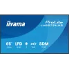 iiyama LH6575UHS-B2AG Wyświetlacz reklamowy Cyfrowy panel płaski 163.8 cm (64.5 cala) LCD Wi-Fi 500 cd/m² 4K Ultra HD Czarny Wbudowany procesor Android 11 24/7