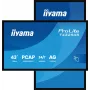 Monitor komputerowy iiyama T4329AS-B1AG 108 cm (42,5 cala) 3840 x 2160 pikseli 4K Ultra HD LED Dotykowy Czarny