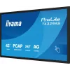 Monitor komputerowy iiyama T4329AS-B1AG 108 cm (42,5 cala) 3840 x 2160 pikseli 4K Ultra HD LED Dotykowy Czarny
