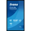 iiyama T5529AS-B1AG Wyświetlacz reklamowy Kiosk design 138,7 cm (54,6 cala) LED Wi-Fi 450 cd/m² 4K Ultra HD Czarny Dotykowy Wbudowany procesor Android 24/7