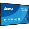 iiyama T6529AS-B1AG Wyświetlacz reklamowy Kiosk design 163.8 cm (64.5 cala) LED Wi-Fi 420 cd/m² 4K Ultra HD Czarny Dotykowy Wbudowany procesor Android 24/7