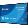 iiyama T6529AS-B1AG Wyświetlacz reklamowy Kiosk design 163.8 cm (64.5 cala) LED Wi-Fi 420 cd/m² 4K Ultra HD Czarny Dotykowy Wbudowany procesor Android 24/7