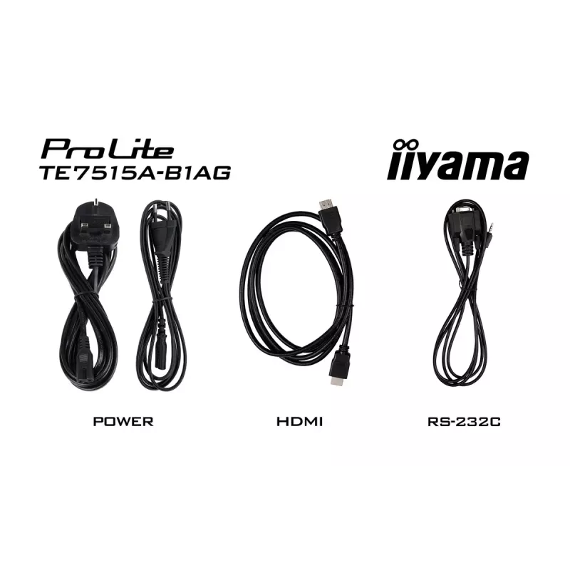 Cyfrowy panel informacyjny iiyama TE7515A-B1AG 74,5 cala Dotyk 4K Ultra HD