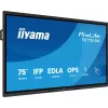 Cyfrowy panel informacyjny iiyama TE7515A-B1AG 74,5 cala Dotyk 4K Ultra HD