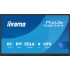 iiyama TE6512MIS-B4AG Wyświetlacz reklamowy w obudowie kiosku 165,1 cm (65 cali) LCD Wi-Fi 400 cd/m² 4K Ultra HD Czarny Ekran dotykowy Wbudowany procesor Android 24/7