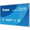 iiyama LH6581UHSG-1AG Wyświetlacz reklamowy Cyfrowy panel reklamowy 163,8 cm (64,5 cala) Wi-Fi 500 cd/m² 4K Ultra HD Biały Wbudowany procesor Android 24/7