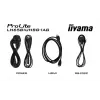 iiyama LH6581UHSG-1AG Wyświetlacz reklamowy Cyfrowy panel reklamowy 163,8 cm (64,5 cala) Wi-Fi 500 cd/m² 4K Ultra HD Biały Wbudowany procesor Android 24/7