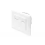 DIGITUS CAT6A klasa EA gniazdo sieciowe, ekranowane 1x RJ45, LSA, czysta biel, montaż podtynkowy, 8-kierunkowe