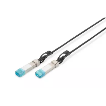 Kabel DIGITUS SFP+ 10G DAC 1m AWG 30, kompatybilny z HP HPE