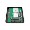 DIGITUS HDD Enclosure 2.5in SATA - M.2 lub mSATA SATA 3 6 Gbit/s, prędkość zapisu do 520 MB/s
