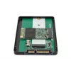 DIGITUS HDD Enclosure 2.5in SATA - M.2 lub mSATA SATA 3 6 Gbit/s, prędkość zapisu do 520 MB/s