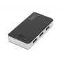 DIGITUS Hub USB 4-porty USB 3.0 Zewnętrzny Czarny Wykończenie Pianino