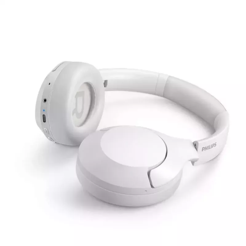 Philips TAH8506WT/00 słuchawki/zestaw słuchawkowy Bezprzewodowe Nagłowne Połączenia/Muzyka USB Type-C Bluetooth Białe