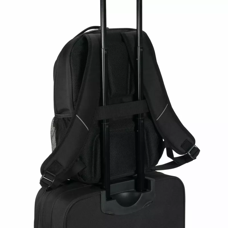 DICOTA Eco Core - Plecak na notebooka 13-14,1 cala - Czarny / 300d 100% poliester z recyklingu PET