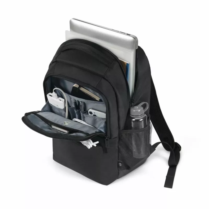 DICOTA Eco Core - Plecak na notebooka 13-14,1 cala - Czarny / 300d 100% poliester z recyklingu PET