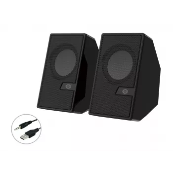Conceptronic BJORN 2.0-kanałowy głośnik komputerowy z Bluetooth, 6W