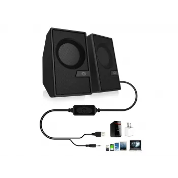 Conceptronic BJORN 2.0-kanałowy głośnik komputerowy z Bluetooth, 6W