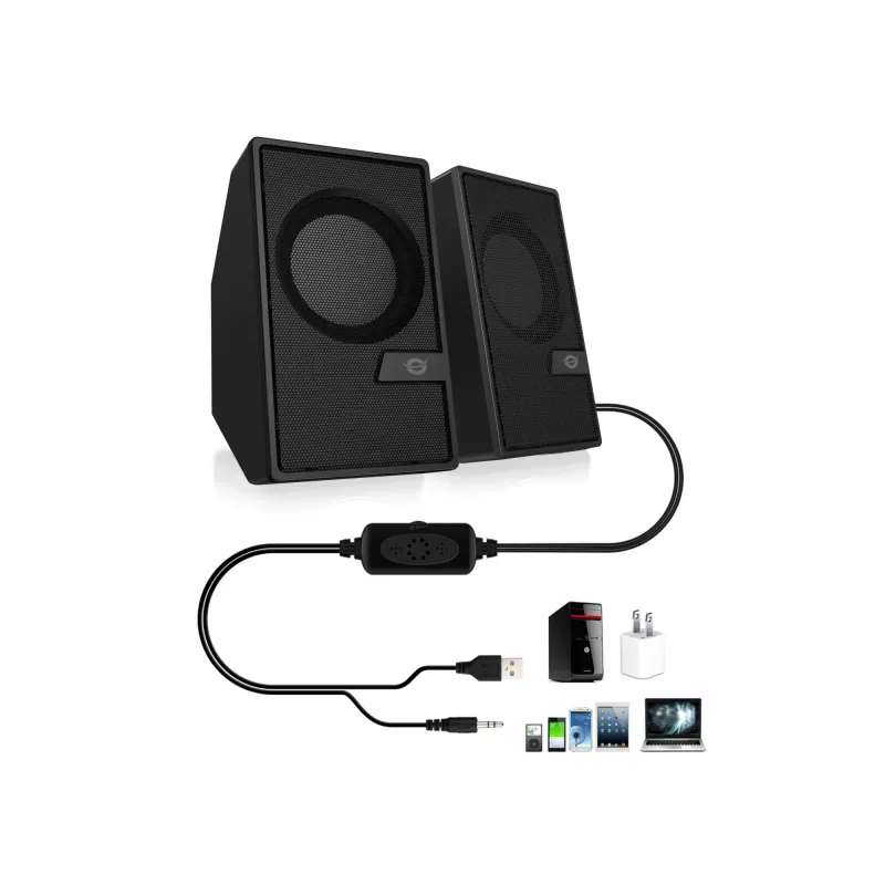 Conceptronic BJORN 2.0-kanałowy głośnik komputerowy z Bluetooth, 6W