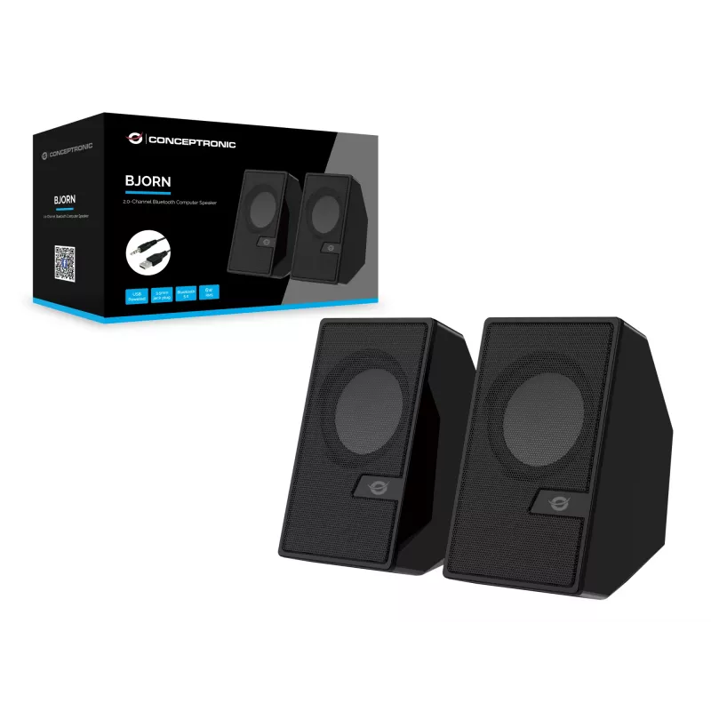Conceptronic BJORN 2.0-kanałowy głośnik komputerowy z Bluetooth, 6W