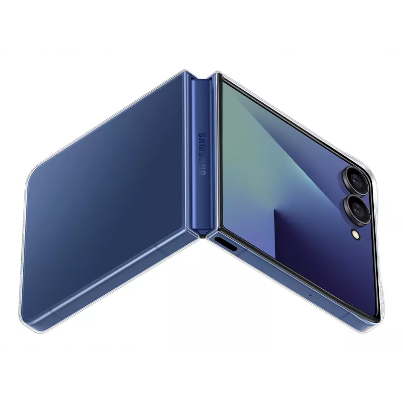 Samsung Clear etui do Galaxy Z Flip7, pokrowiec, Samsung, Galaxy Z Flip7, 17,5 cm (6,9 cala), przezroczysty