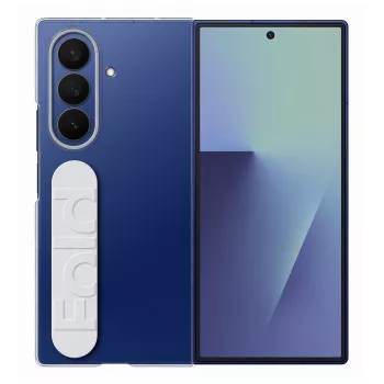 Przezroczyste etui ochronne z uchwytem Samsung Galaxy Fold7 firmy Samsung, przezroczysty