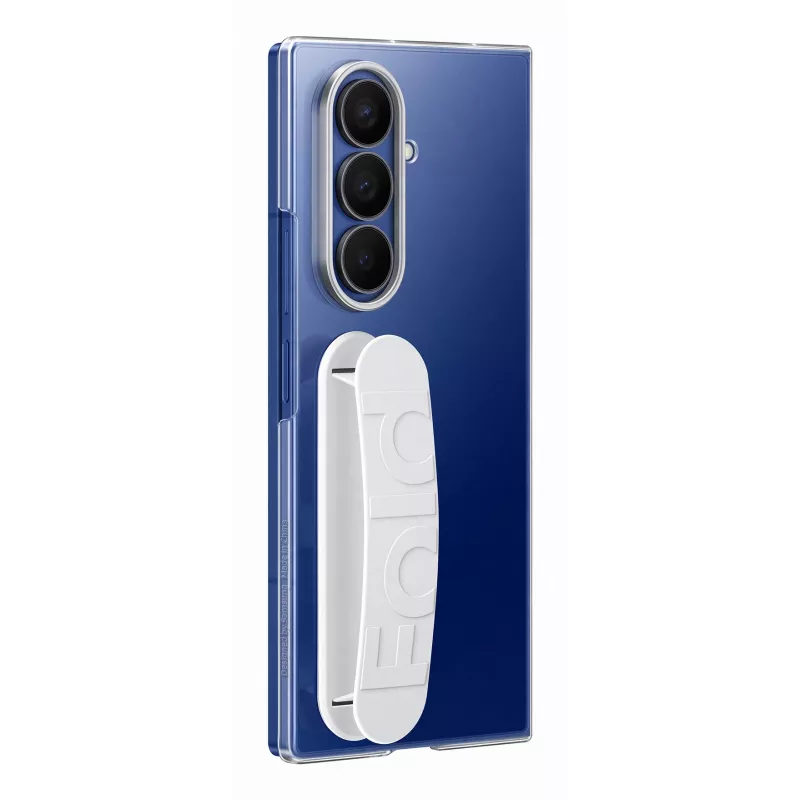 Przezroczyste etui ochronne z uchwytem Samsung Galaxy Fold7 firmy Samsung, przezroczysty