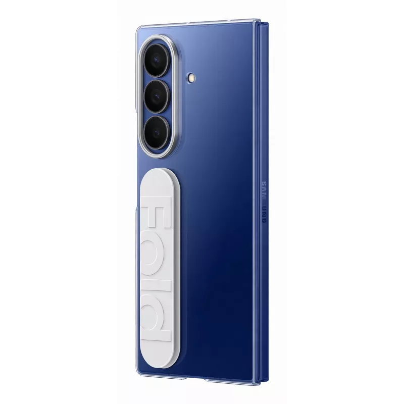 Przezroczyste etui ochronne z uchwytem Samsung Galaxy Fold7 firmy Samsung, przezroczysty
