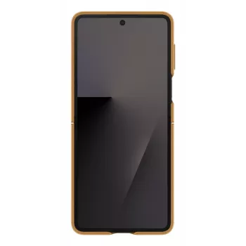 Ochronne etui z klapką Samsung Flip7 Kindsuit EF-VF766PAEGWW dla Galaxy Z Flip7 — Camel