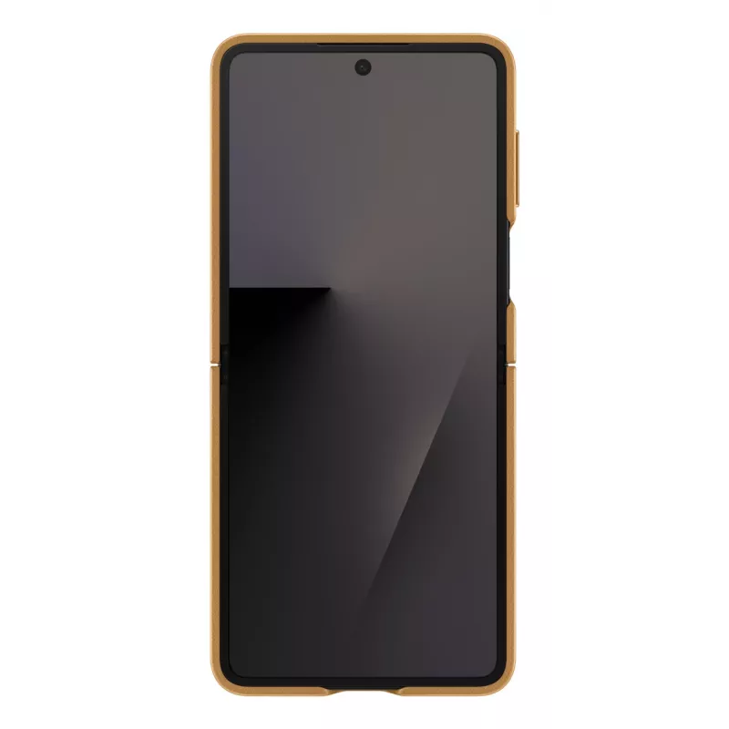 Ochronne etui z klapką Samsung Flip7 Kindsuit EF-VF766PAEGWW dla Galaxy Z Flip7 — Camel