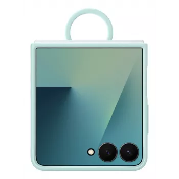 Samsung Ring Case (silikonowe) do Galaxy Z Flip7, etui, Samsung, Galaxy Z Flip7, 17,5 cm (6,9 cala), kolor miętowy