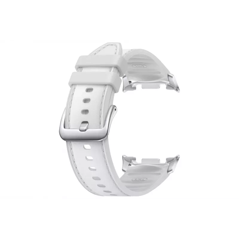 Hybrydowy pasek do Samsung Galaxy Watch8 S/M/L biały ET-SLL50LWEGEU