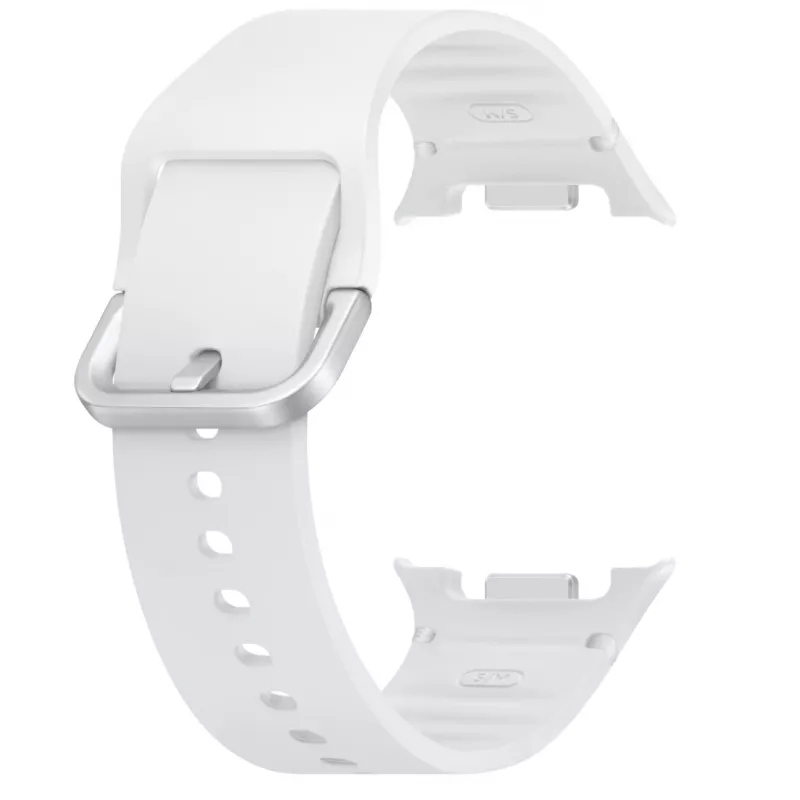 Sportowy pasek Samsung (S/M) do Galaxy Watch8 | Watch8 Classic, Pasek, Smartwatch, Biały, Samsung, Galaxy Watch8 | Watch8, Guma