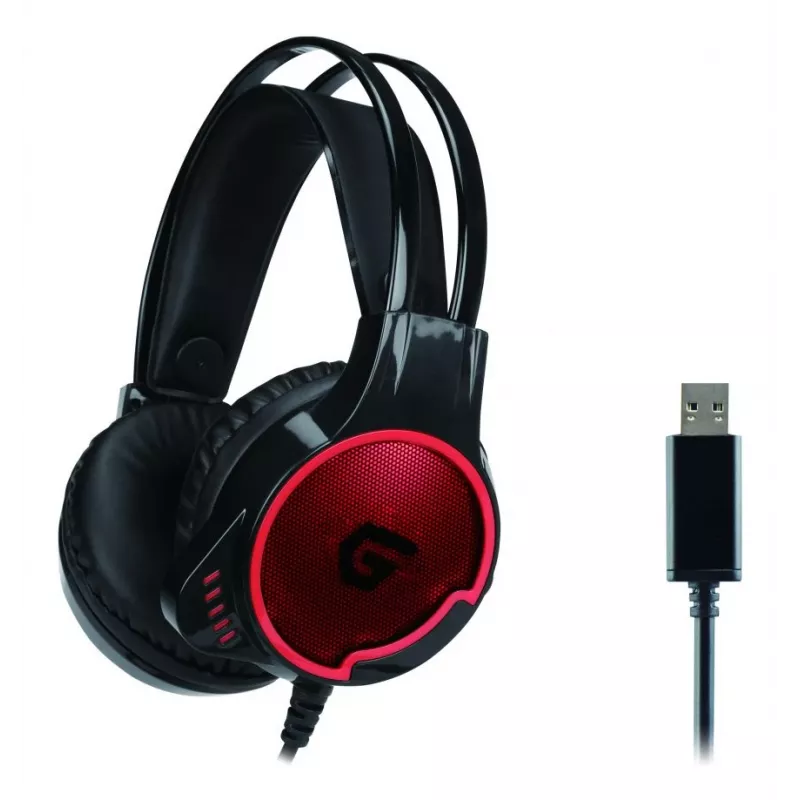 Conceptronic ATHAN U1, Zestaw słuchawkowy gamingowy USB 7.1 Surround