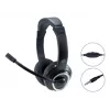 Conceptronic POLONA02B słuchawki/zestaw słuchawkowy Przewodowy Nagłowny Gaming Czarny