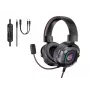 Conceptronic ATHAN Stereofoniczny zestaw słuchawkowy do gier, przewodowy, 20–20000 Hz, Gaming, 477 g, Zestaw słuchawkowy, Czarny