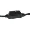 Conceptronic Allround Stereo Headset, Przewodowy, 20–22000 Hz, Biuro/Call center, 111 g, Zestaw słuchawkowy, Czarny, Srebrny