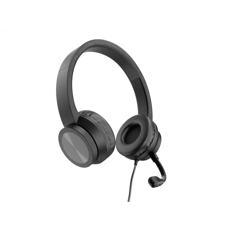 Conceptronic POLONA05B Stereofoniczny zestaw słuchawkowy USB, mikrofon z redukcją szumów