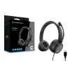 Conceptronic POLONA05B Stereofoniczny zestaw słuchawkowy USB, mikrofon z redukcją szumów