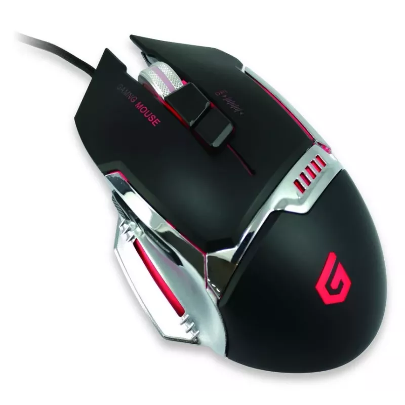 Conceptronic DJEBBEL 8, mysz gamingowa USB, 8 programowalnych przycisków, 4000 DPI