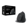 Conceptronic LORCAN ERGO 6-przyciskowa ergonomiczna mysz Bluetooth, dla praworęcznych, konstrukcja pionowa, optyczna, Bluetooth, 1600 DPI, czarna