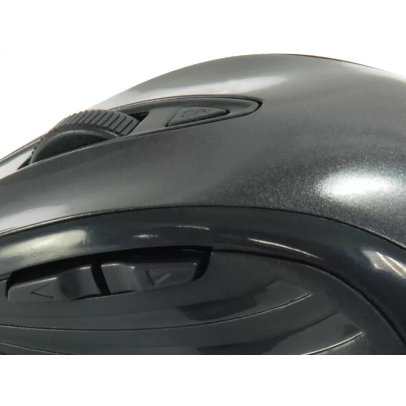 Conceptronic CLLM5BTRVWL 6-przyciskowa bezprzewodowa mysz podróżna, praworęczna, optyczna, RF Wireless, 1600 DPI, czarna