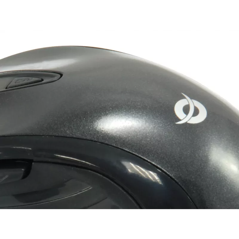 Conceptronic CLLM5BTRVWL 6-przyciskowa bezprzewodowa mysz podróżna, praworęczna, optyczna, RF Wireless, 1600 DPI, czarna