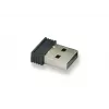 Conceptronic CLLM5BTRVWL 6-przyciskowa bezprzewodowa mysz podróżna, praworęczna, optyczna, RF Wireless, 1600 DPI, czarna